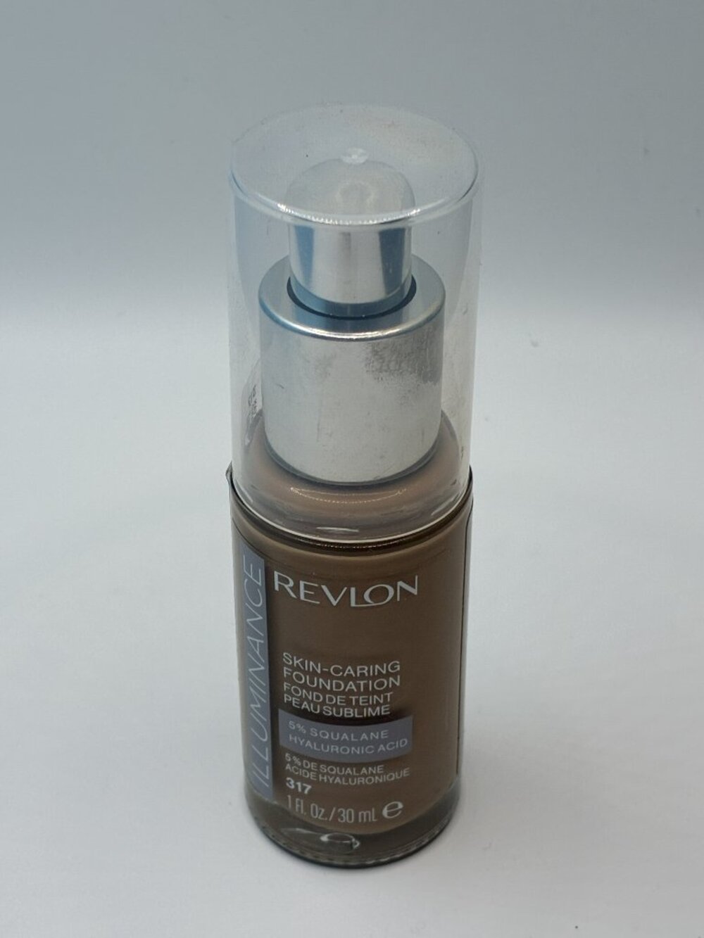 317 - Tan Sand: Revlon Illuminance Liquid Foundation, Squalene & Hyaluronic Acid